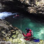 Gli speleosub di Sacile esplorano le cascate dell’Arzino