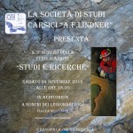 Invito presentazione "Studi e Ricerche"