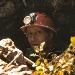 Carlo Finocchiaro nell'estate 1977, Grotta del Bufalo (foto di Furio Finocchiaro)