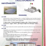 Inaugurazione cippo G.B. De Gasperi a Vacile di Spilimbergo (PN)