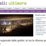 Catasto regionale delle grotte: al via la riforma per la sua gestione