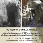 Manifestazioni per il 90º anniversario della scoperta della Grotta Nuova di Villanova