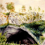 L’ingresso della Grotta dell’Orso (foto da www.museostoriaeartetrieste.it)
