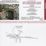 Invito presentazione DVD Grotte della Grande Guerra