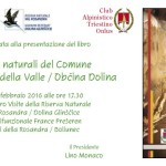 Presentazione libro Le cavità naturali del Comune di San Dorligo della Valle / Občina Dolina