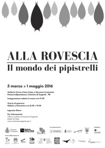 Inivito mostra ALLA ROVESCIA