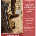 Conferenza La necropoli tardo antica altomedievale di Villanova di Farra