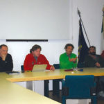 La Commissione d'esame del corso per guide speleologiche