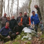 Gli speleologi del CAI Pordenone in azione a rimedio dei danni provocati dalla tempesta Vaia ad Andreis