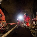 Esercitazione CNSAS in Grotta Doviza (Foto di repertorio di Paolo Manca)