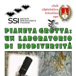 Corso II livello CAT - Pianeta Grotta: un laboratorio di biodiversità