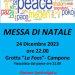 Messa di Natale a La Foos di Campone