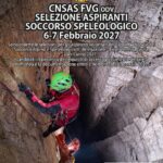 Selezione aspiranti soccorso speleologico CNSAS FVG ODV - 6-7 febbraio 2027